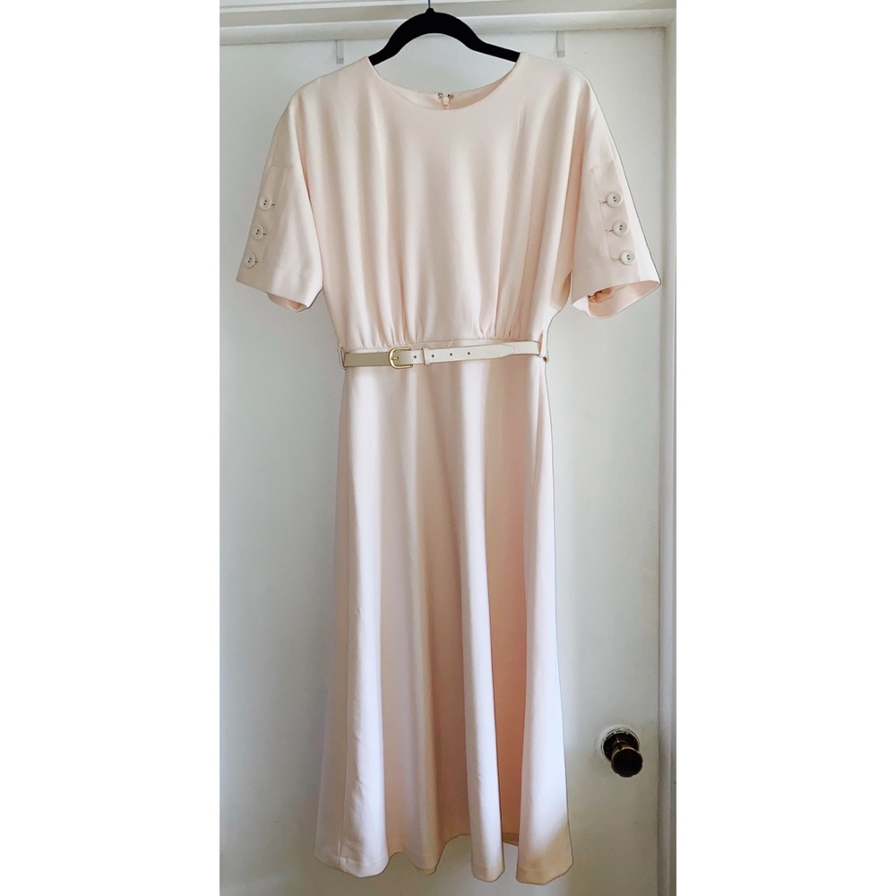 Light Pink Calvin Klein MIDI Dress